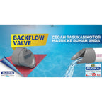 Tutup Saluran Pembuangan Pipa Anti Tikus Serangga Back Flow Valve 3 Inch RUCIKA