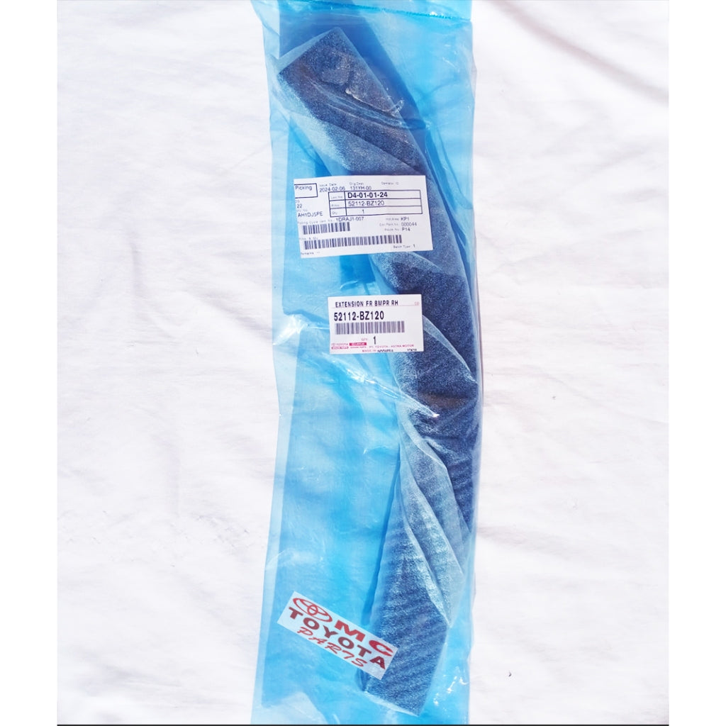 Moulding Extension Bumper Depan Kanan Rush Terios All New 52112-BZ120
