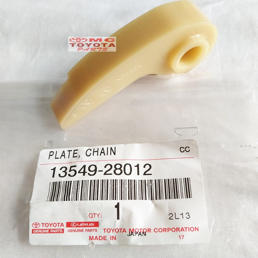 Plate Chain Tensioner Damper Pompa Oli Harrier Alphard Camry 13549-28012