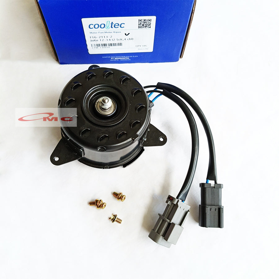 Motor Fan Ac Dinamo Kipas Radiator Cooltec Mobil Nissan Juke Evalia F16-2113-2