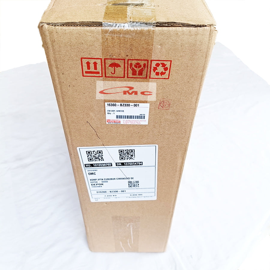 Motor Fan Kipas Radiator 1 Set Assy Komplit Sigra Ayla Calya Agya 1.2cc 16360-BZ330-001