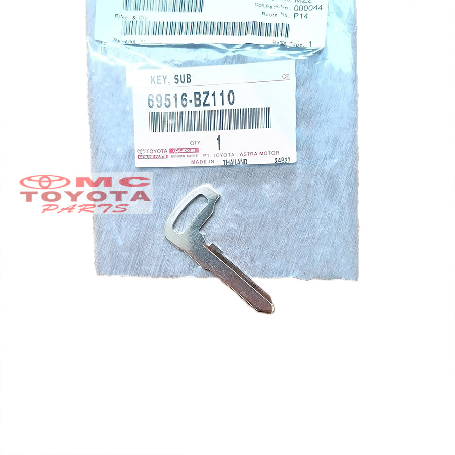 Batang Kunci Remote Remot Alarm Control Kontrol Kunci Emergency Manual Smartkey Toyota Raize Rocky Avanza Veloz Xenia Vios Yaris Agya Wigo Original 69516-BZ110