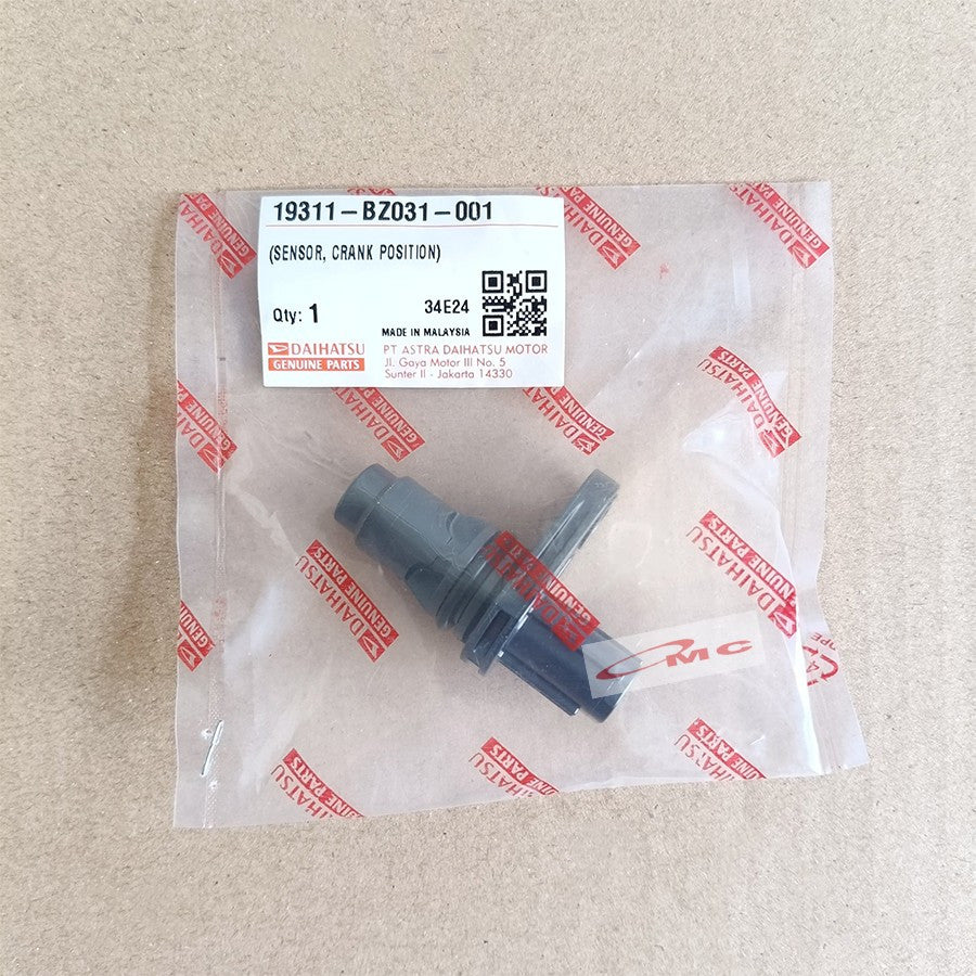 Sensor Crankshaft Camshaft CKP CMP Kerk Noken As Kruk Askruk Crank Position Daihatsu Ayla Agya Original 19311-BZ031-001