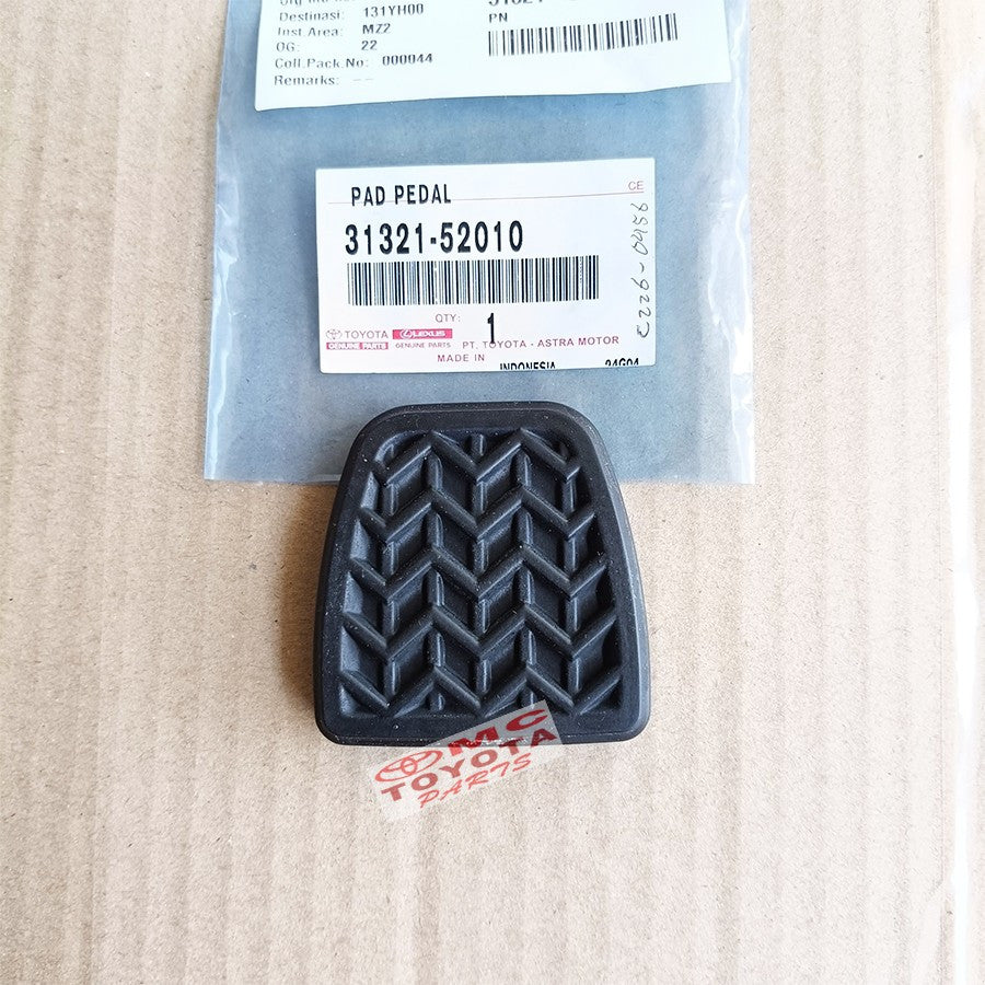 Karet Pedal Rem Karet Injakan Pedal Kopling Vios Yaris Corolla Altis Camry Innova Fortuner Hilux Sienta Hiace Land Cruiser Previa 31321-52010