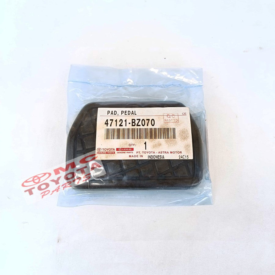 Karet Pedal Rem Automatic Matic Karet Injakan Pijakan Pedal Kopling Raize Rocky Avanza Xenia Veloz Rush Terios Calya Sigra Agya Ayla Yaris Vios Original 47121-BZ070