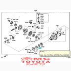 Seal Sil Oil Pinion Gardan Belakang Avanza Xenia Rush 9004A-31043