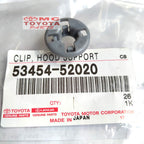 Grommet Kancing Dudukan Tiang kap Mesin Yaris Fortuner New 53454-52020