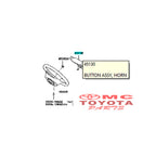 Cover Klakson Pad Tutup Stir Steer All New Avanza Non Airbag Original 45130-BZ351-C0