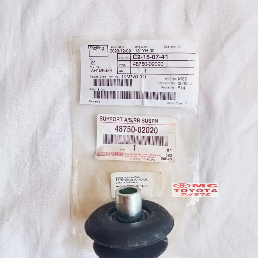 Support Shock Breaker Absorber Belakang Bawah Sienta Altis 48750-02020