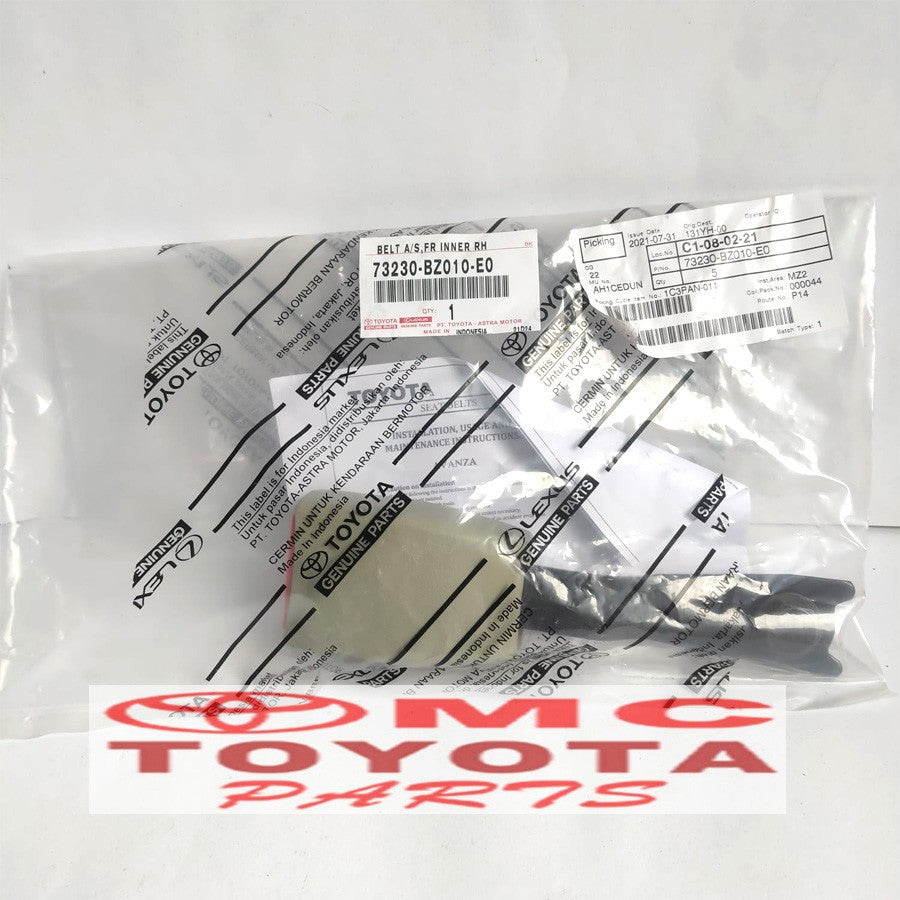 Colokan Safety Belt / Seat Belt Kanan Cream Avanza | 73230-BZ010-E0