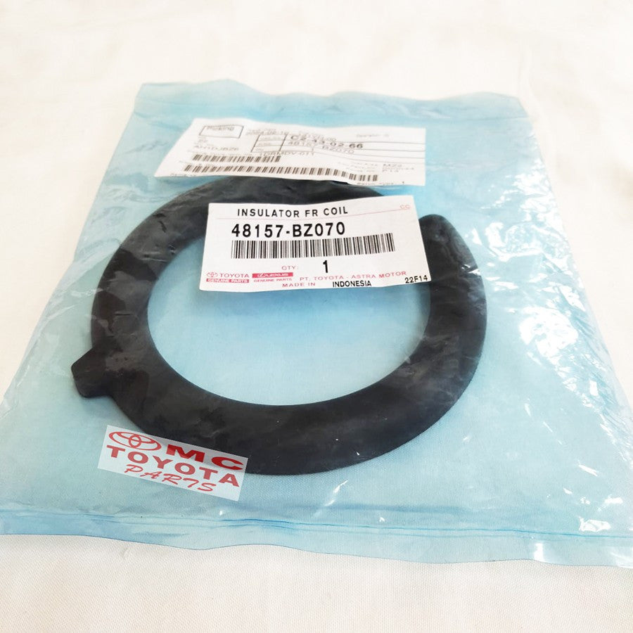 Karet Tatakan Per Keong Depan Bagian Atas Original Toyota Agya Ayla Calya Sigra 48157-BZ070