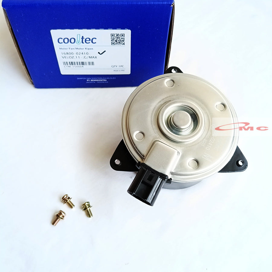 Motor Fan Kipas Radiator Cooltec All New Avanza Veloz Xenia Rush Terios Gran Max Luxio 16800-02410