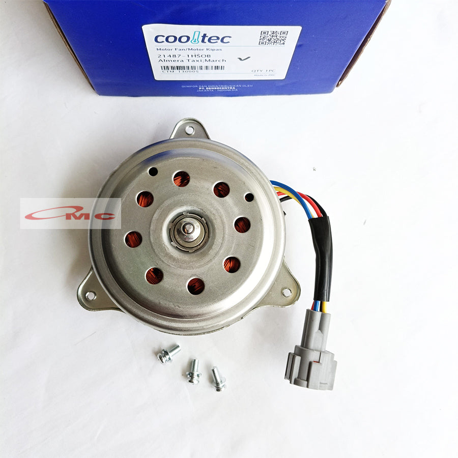 Motor Fan Dinamo Kipas Radiator Cooltec Mobil Nissan Almera March 21487-1HSOB