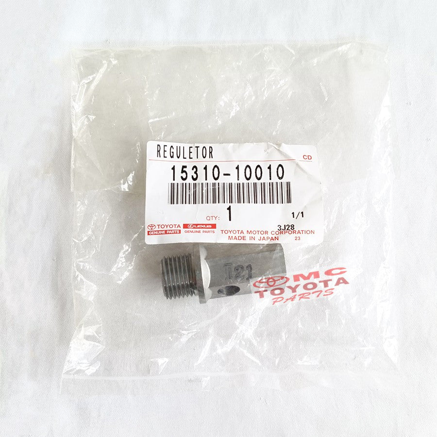 Regulator Plug Oli Oil Valve Oli Toyota Starlet 1E 2E-FE EP70 EP80 Corolla Original 15310-10010