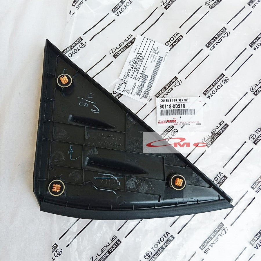 Garnish Pilar Segitiga Spion Depan Luar Kiri Toyota Sienta 60118-0D210