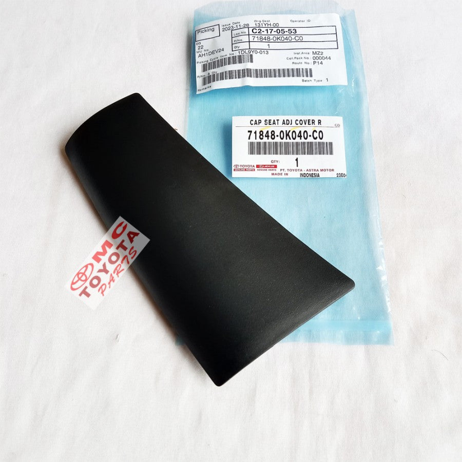 Cover Tutup Jok Belakang Kiri Innova Reborn Fortuner 71848-0K040-C0