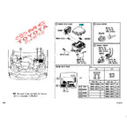 Cover Tutup Atas Rumah Box Relay / Sekring Toyota Avanza 82661-BZ310