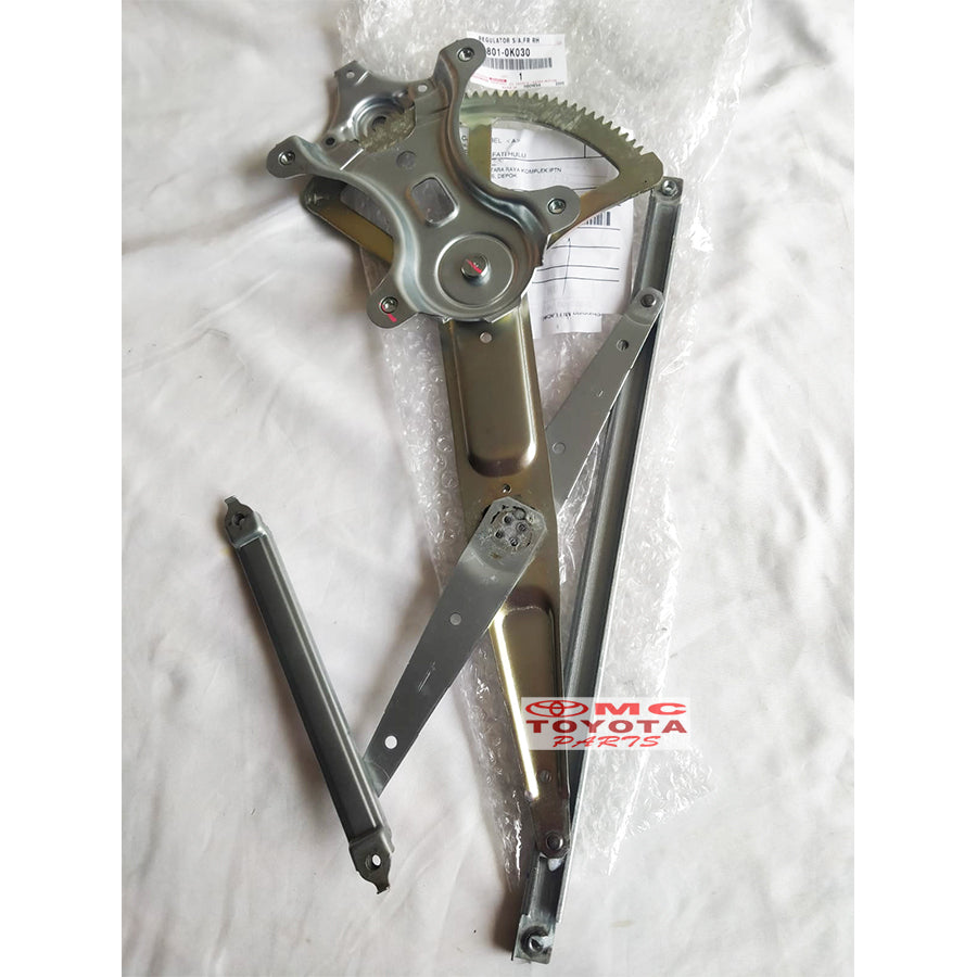 Regulator Power Window Pintu Depan Kanan Kijang Innova 69801-0K030