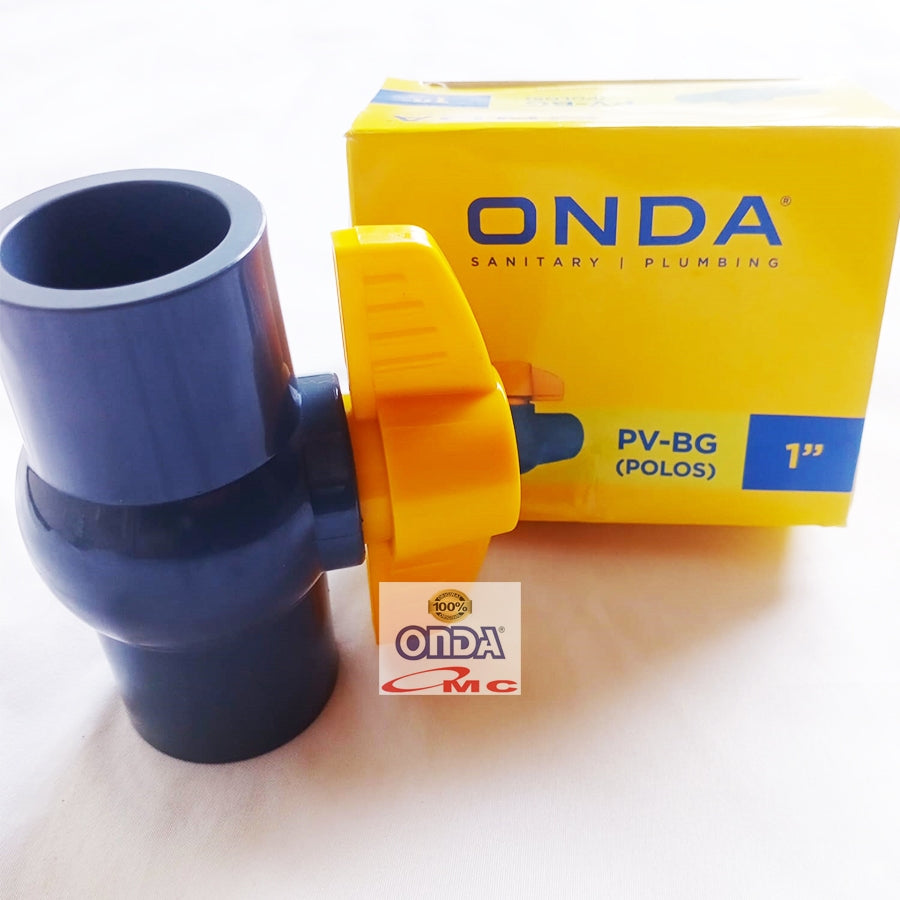 Ball Valve Bal Bol Brass Stop Kran Keran PVBG-1 Inch ONDA PVBG-1