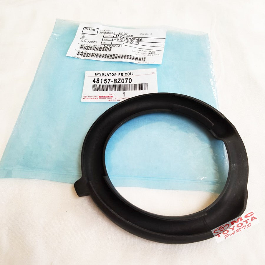 Karet Tatakan Per Keong Depan Bagian Atas Original Toyota Agya Ayla Calya Sigra 48157-BZ070