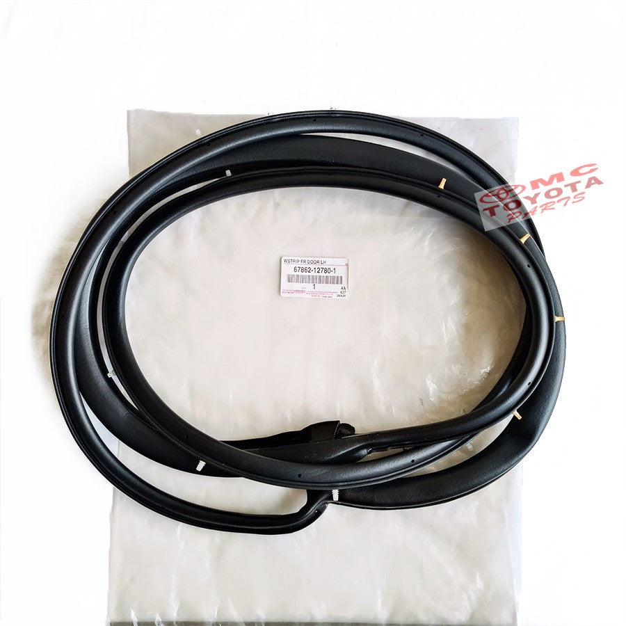 Karet Pintu Toyota Great Corolla Depan Belakang Kanan Kiri Original 67861-12820-1 67862-12780-1 67871-12380-1 67872-12380-1