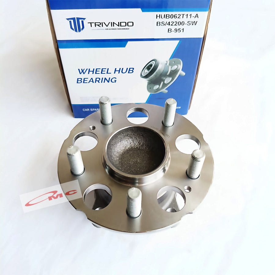Laher Bearing Roda Belakang Mobil Honda CRV CR-V Gen 3 Trivindo HUB062T11-ABS 42200-SWB-951
