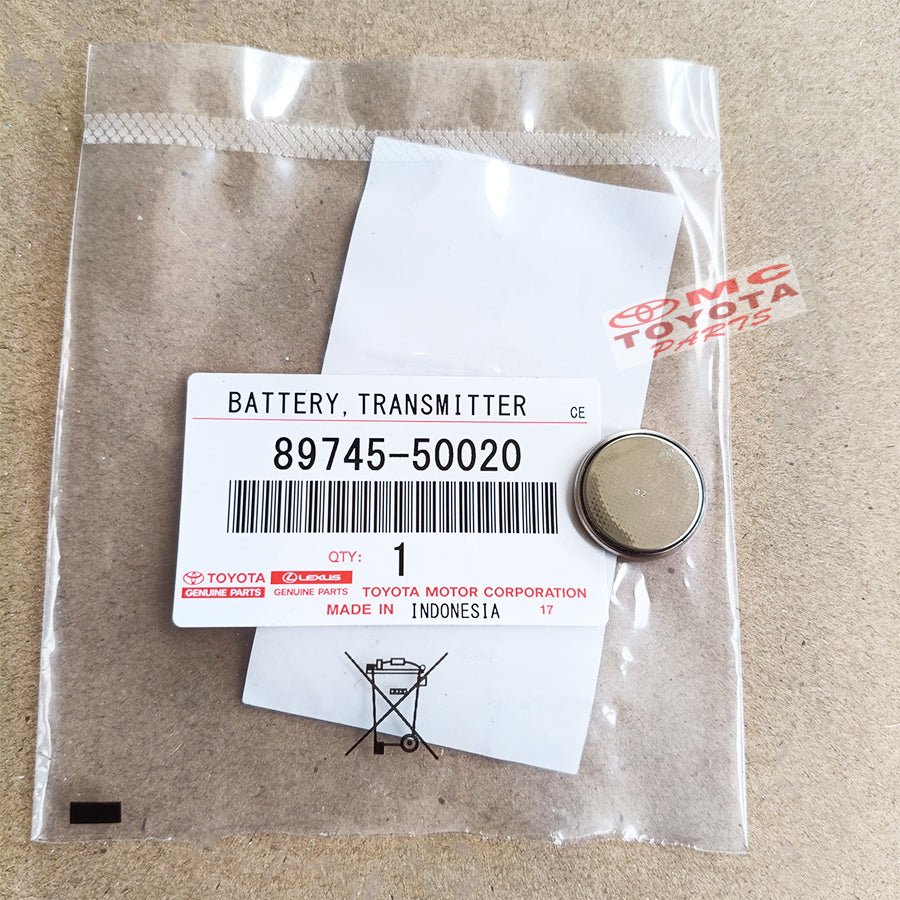 Baterai Batre Battery Remote Remot Kunci Mobil Rush Avanza Agya Calya Panasonic CR2032 89745-50020