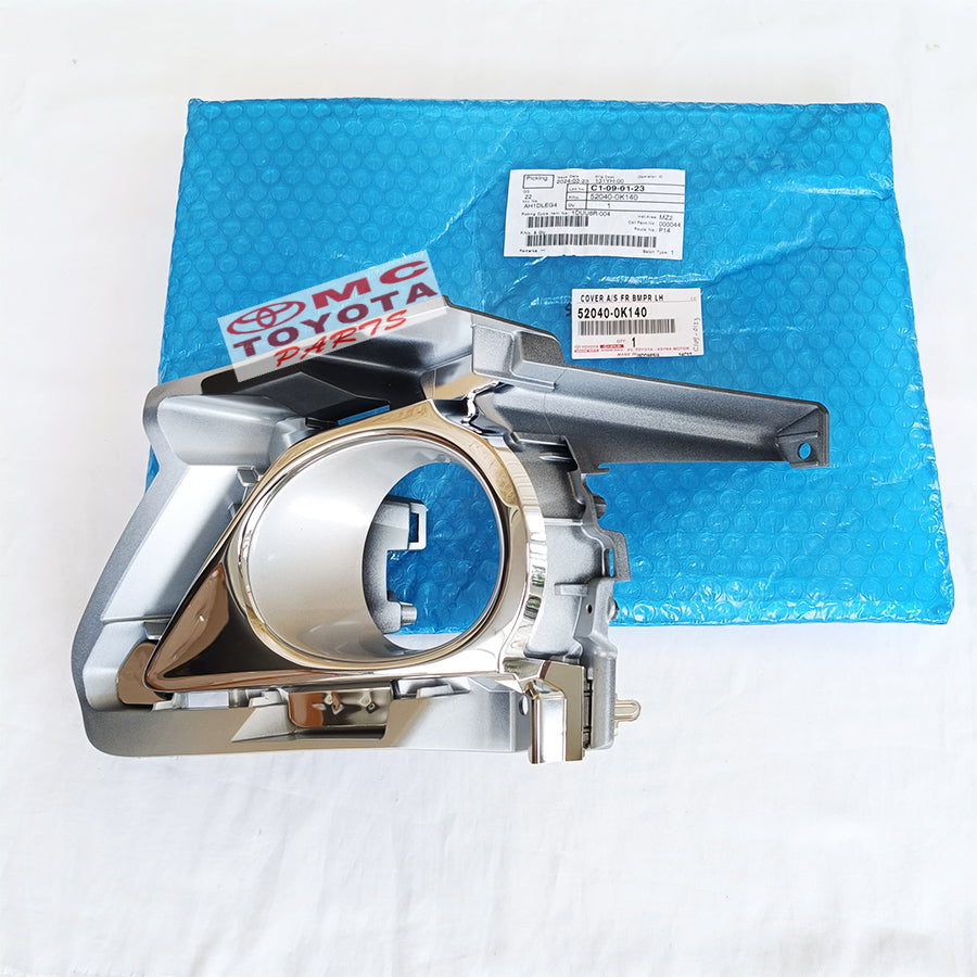 Garnish Cover Tutup Fog Lamp Foglamp Chrome Depan Kanan Kiri Toyota Innova Reborn 52030-0K140 52040-0K140
