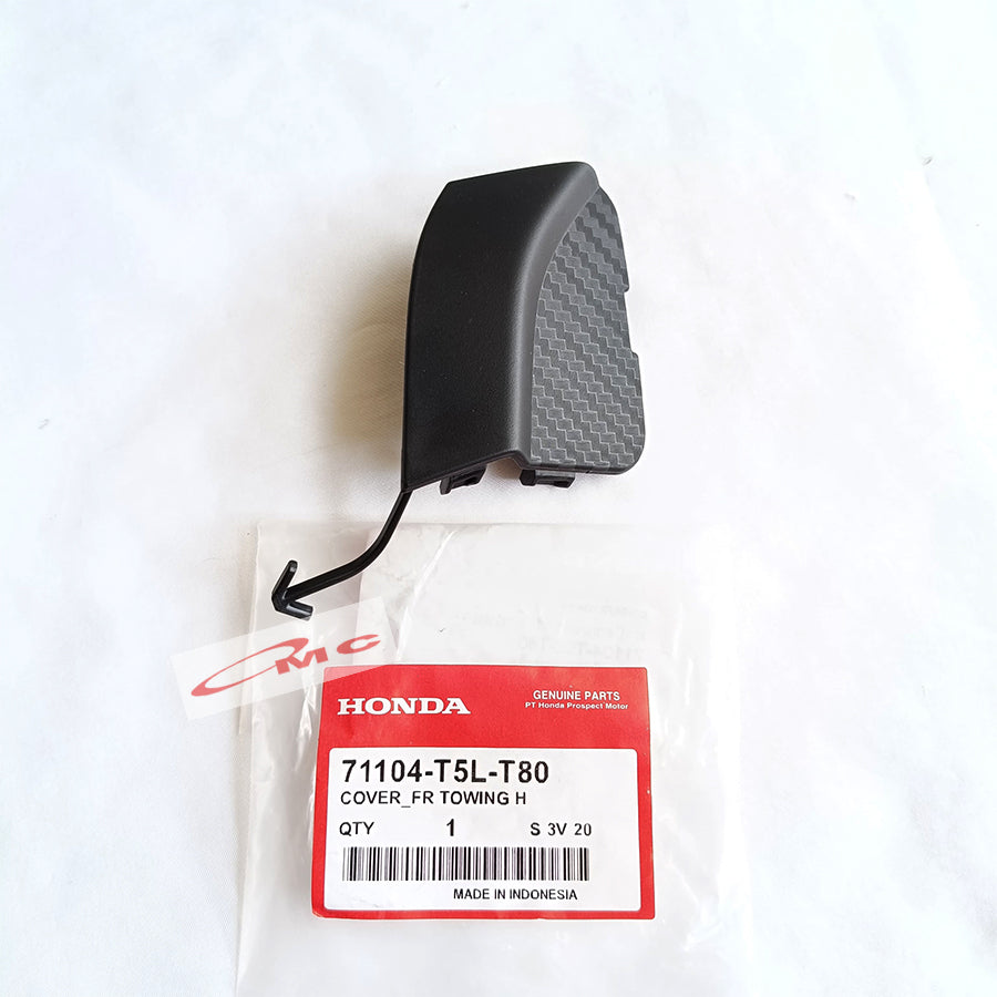 Tutup Cover Derek Towing Hook Bumper Bemper Depan Honda Jazz RS GK5 Facelift Original 71104-T5L-T80