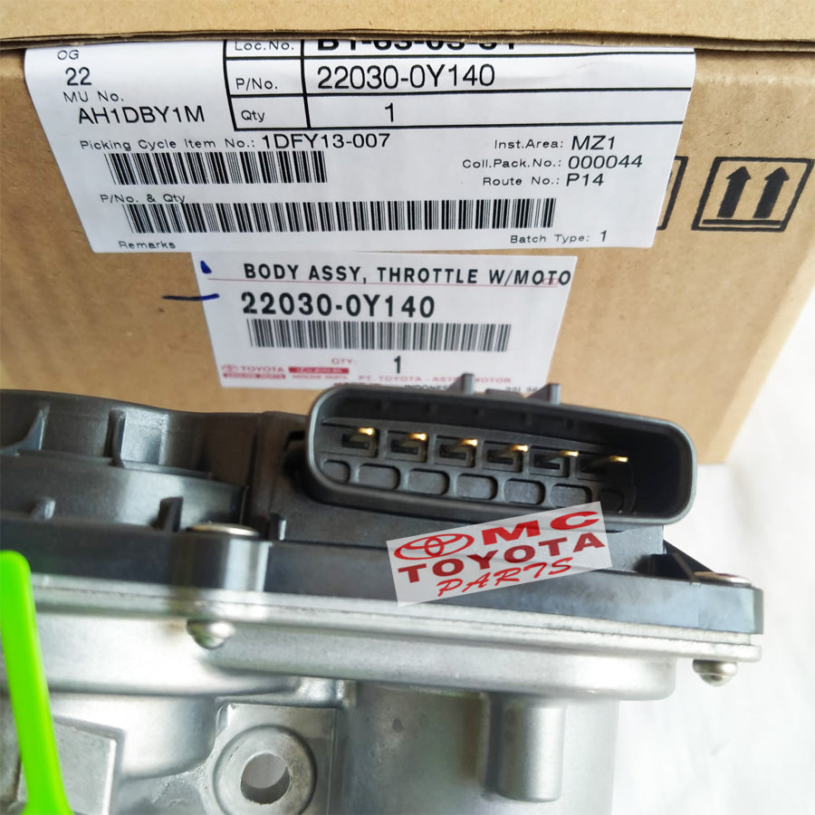 Throttle Throtle Body Assy Yaris Vios Sienta Avanza Rush 22030-0Y140