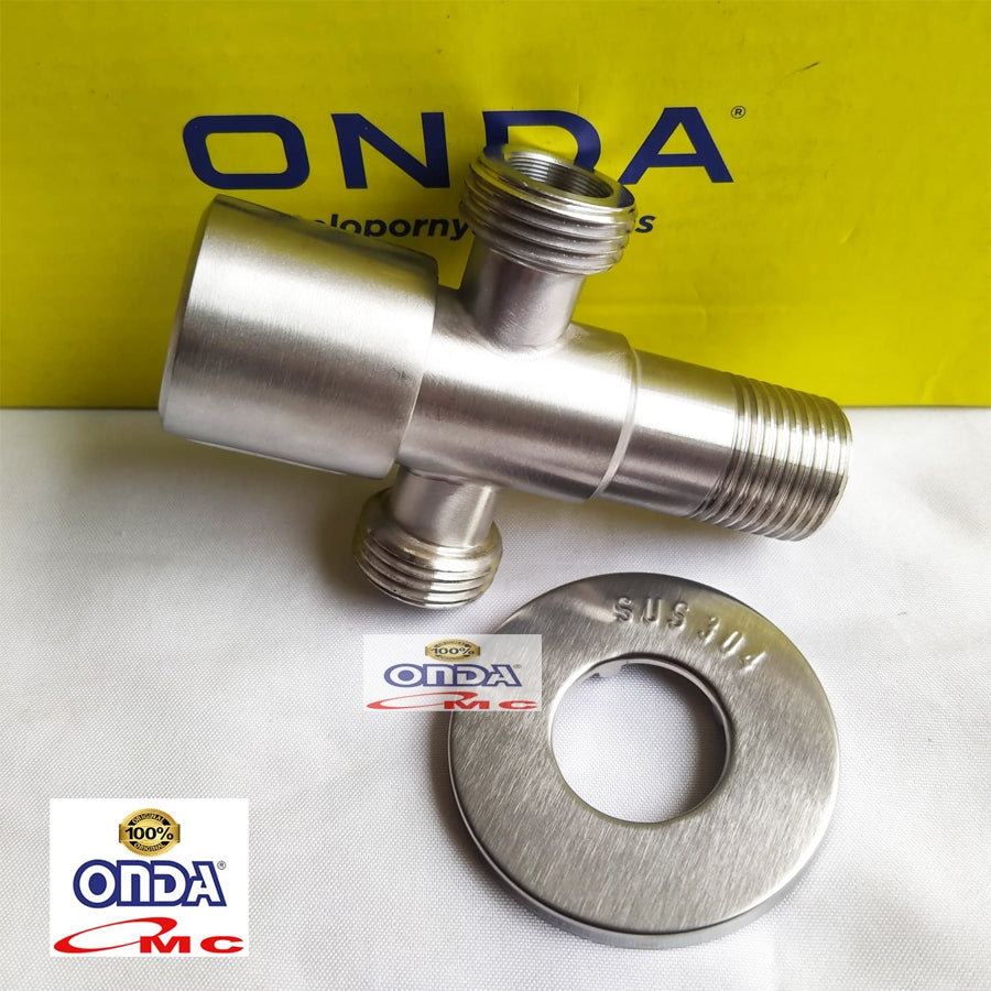 Stop Kran Keran Air Cabang T Shower WC 1/2 Inch JF FLOW ONDA