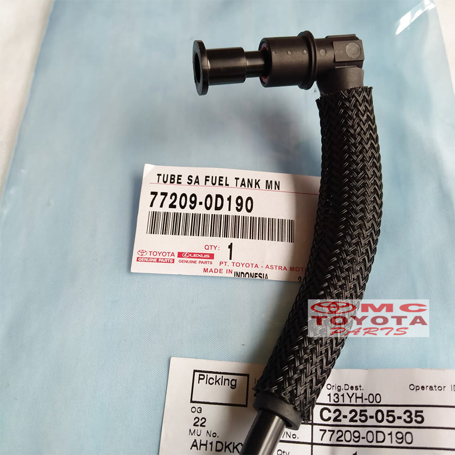 Selang Tanki Bensin Tekanan Fuel Pump All New Yaris Vios 77209-0D190