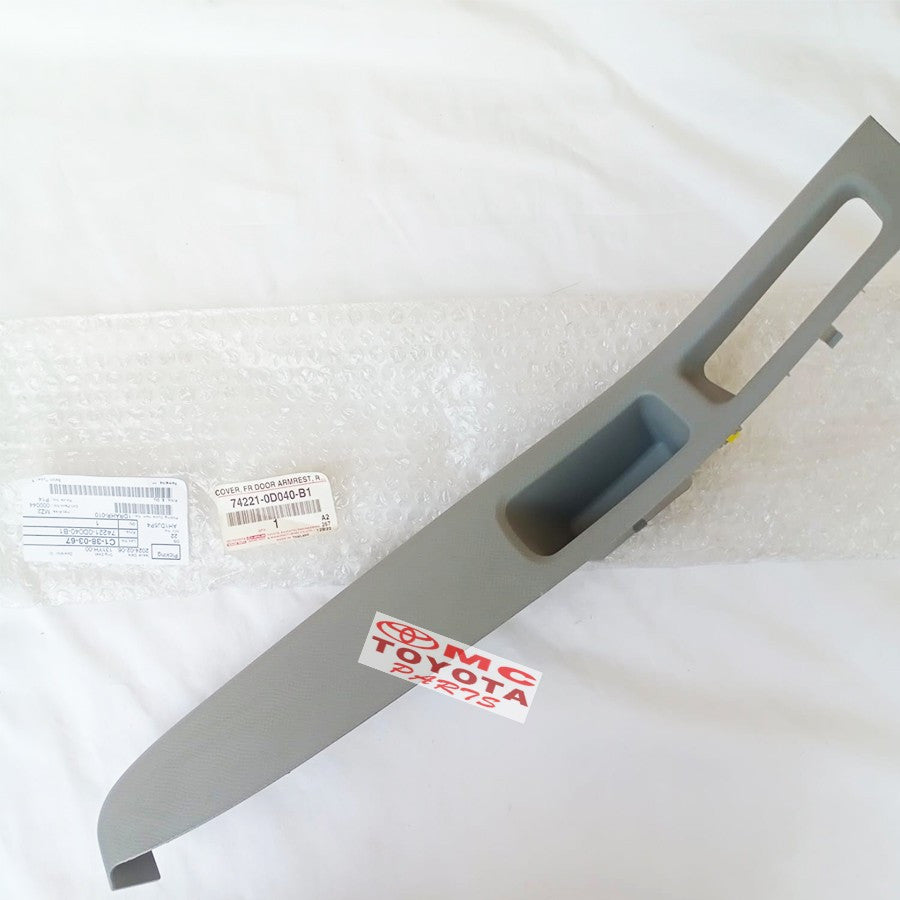 Cover Armrest Sandaran Tangan Pintu Depan Kanan Kiri  Yaris 74221-0D040-B1 74222-0D040-B1