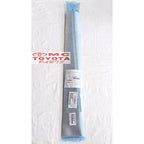 Pelipit Pintu Karet Kaca Luar Chrome Depan Kiri Toyota Fortuner VRZ 2016-Up Original Toyota 68210-0K100