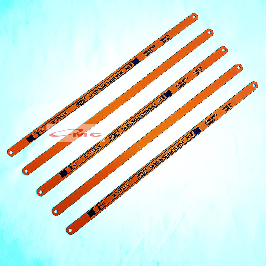 Mata Gergaji Besi Pipa PVC Paralon Pralon Kayu Triplek VPR 12 Inch Double 2 Sisi Flexible MGB-VPR-2S