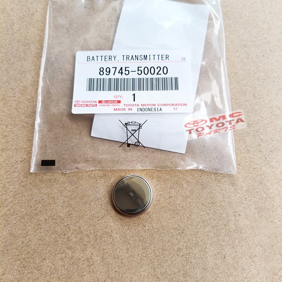 Baterai Batre Battery Remote Remot Kunci Mobil Rush Avanza Agya Calya Panasonic CR2032 89745-50020