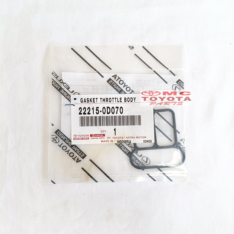 Seal Paking Gasket Throtole Body Toyota Corolla Altis Vios 22215-0D070