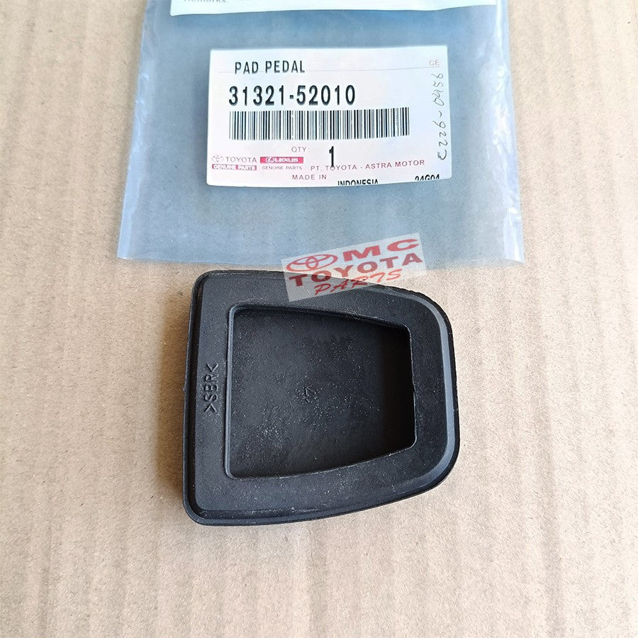 Karet Pedal Rem Karet Injakan Pedal Kopling Vios Yaris Corolla Altis Camry Innova Fortuner Hilux Sienta Hiace Land Cruiser Previa 31321-52010