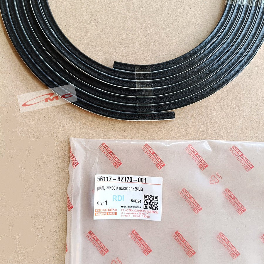 Karet Kaca Depan Lis List Sigra Calya Original 56117-BZ170-001