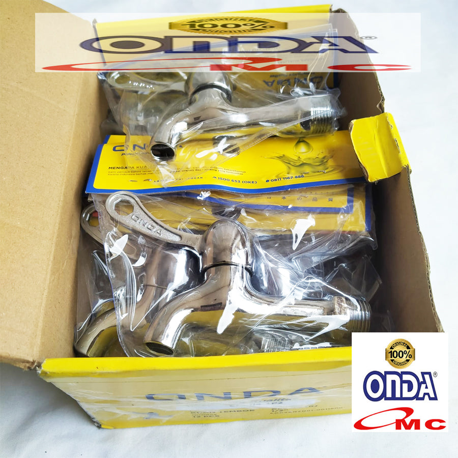 Kran Air Keran Tembok Kamar Mandi Dapur Wastafel 1/2 Inch ONDA CLS 04