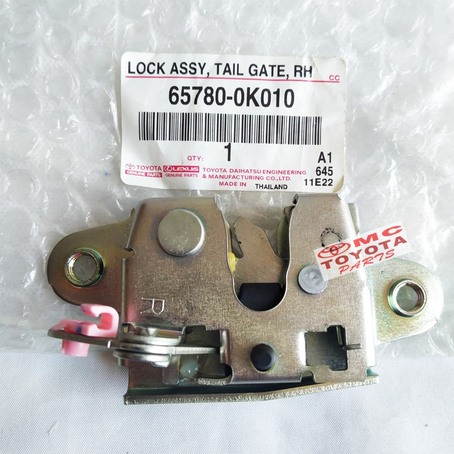 Door Lock Pintu Bagasi Belakang Kanan Original Hilux 65780-0K010
