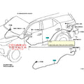 Kabel Tarikan Pembuka Tutup Tangki Bensin Fortuner VRZ 77035-0K520