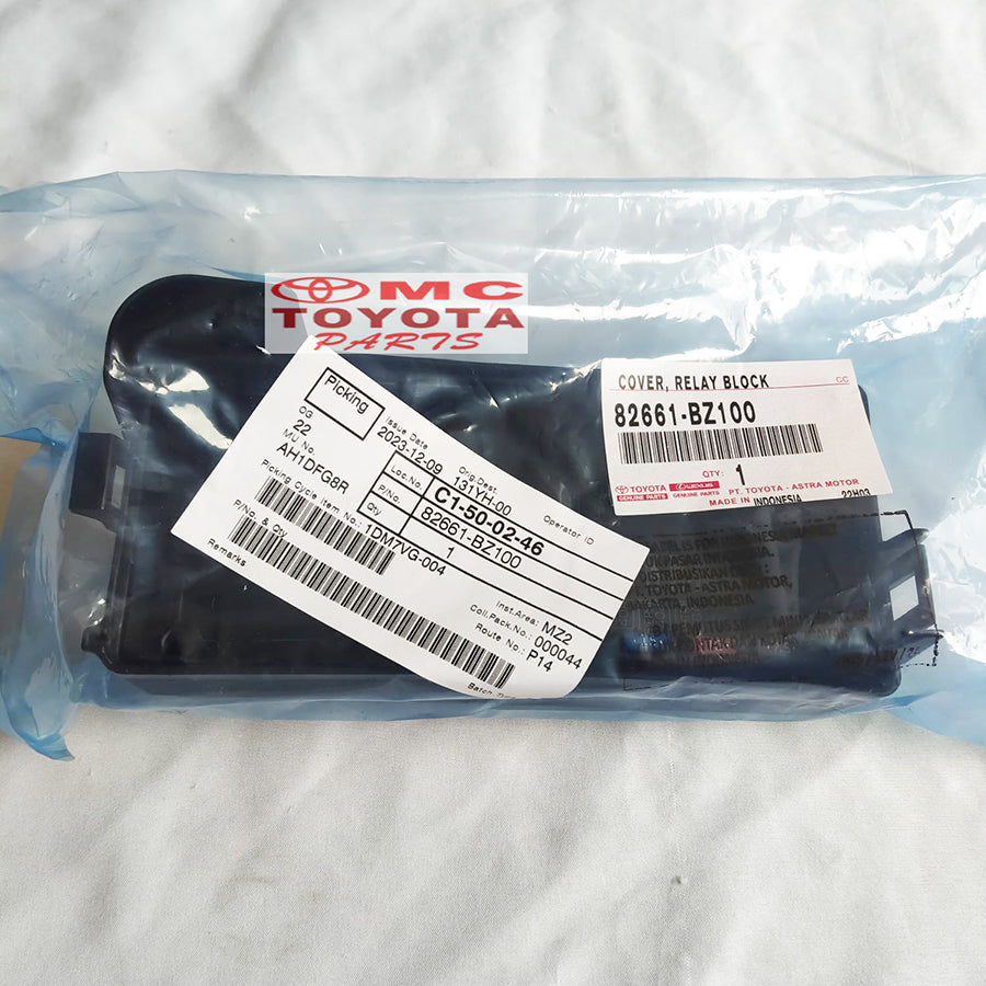Cover Tutup Atas Rumah Box Relay Sekring Toyota Agya Ayla 82661-BZ100