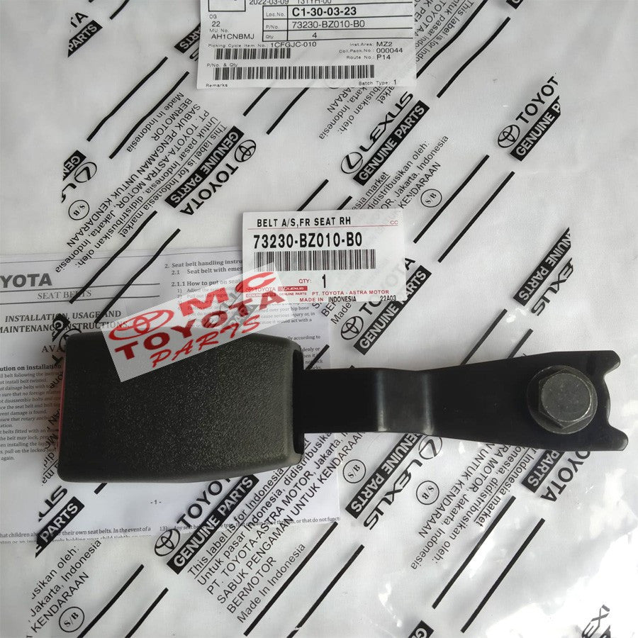 Colokan Safety Belt / Seat Belt Hitam Avanza Xenia 73230-BZ010-B0