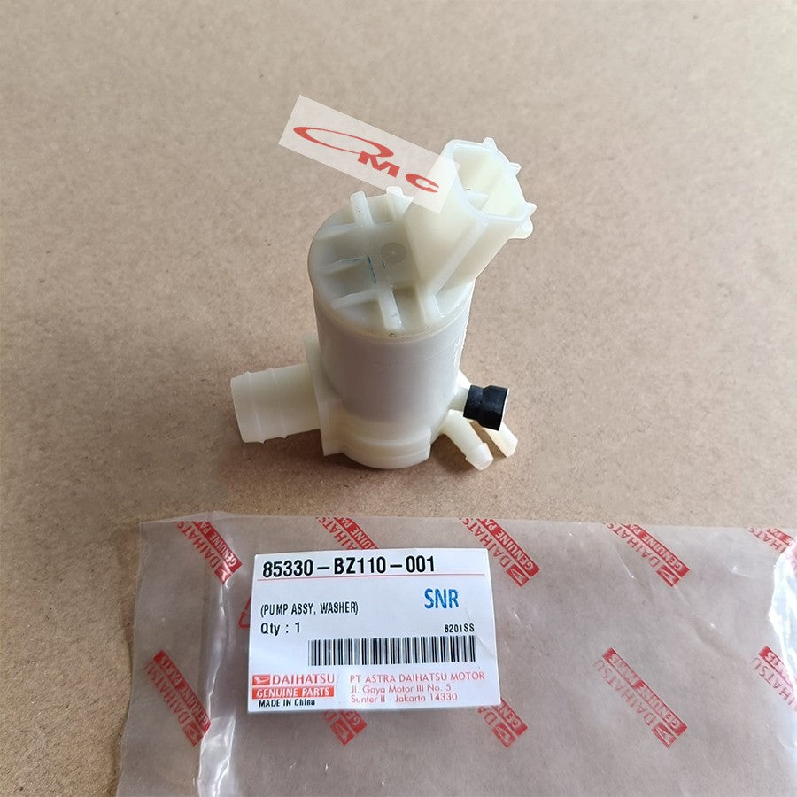 Motor Tabung Wiper Air Washer Pump Ayla Agya Original 85330-BZ110-001