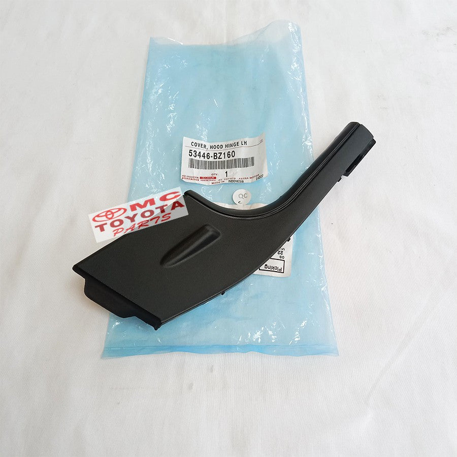 Cover Hood Hinge Karet samping Kap Mesin Kiri Ayla Agya 53446-BZ160