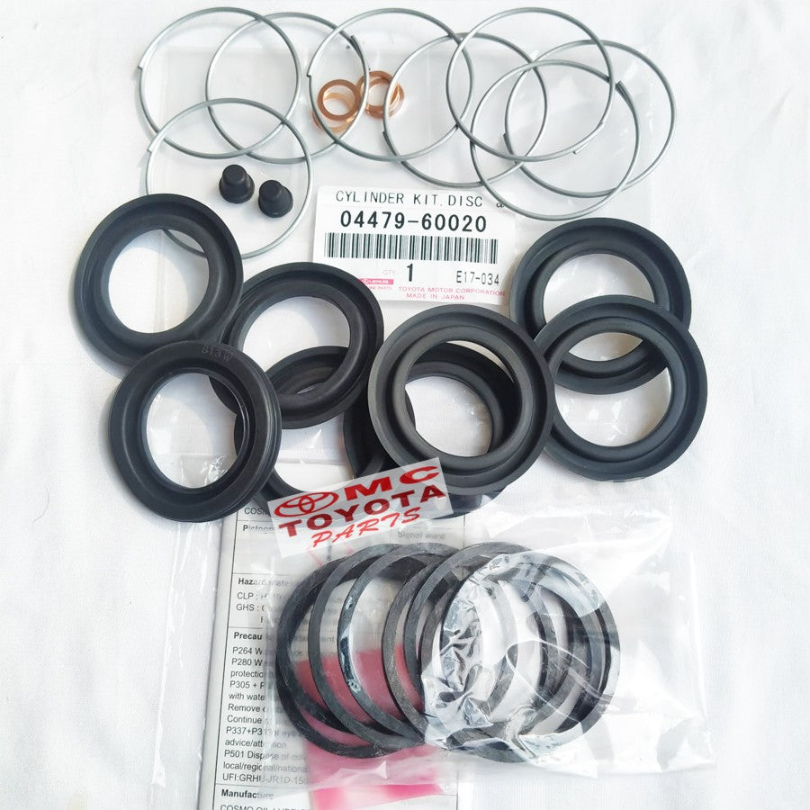 Kaliper Cylinder Kit Karet Rem Depan Land Cruiser VX80 04479-60020