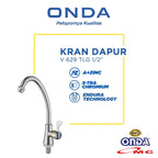 Kran Keran Dapur Angsa Kaku Cuci Piring Westafel ONDA 1/2" V 629 TLG