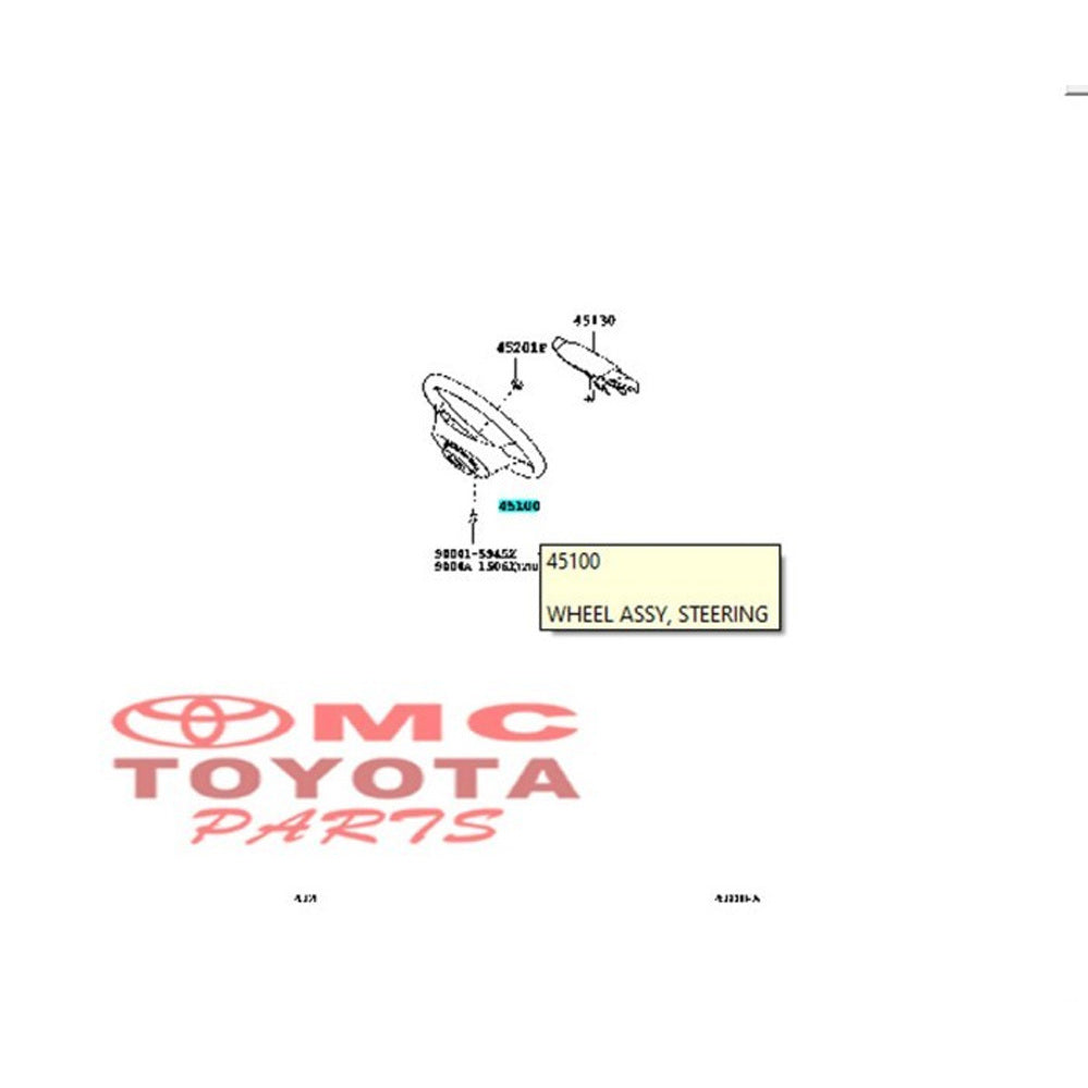 Lingkaran Batang Steer Stir Setir Toyota Avanza Xenia Calya Sigra 45102-BZ510-C1