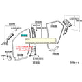 Karet Body Pintu Depan Kanan Yaris 62311-0D100-B1